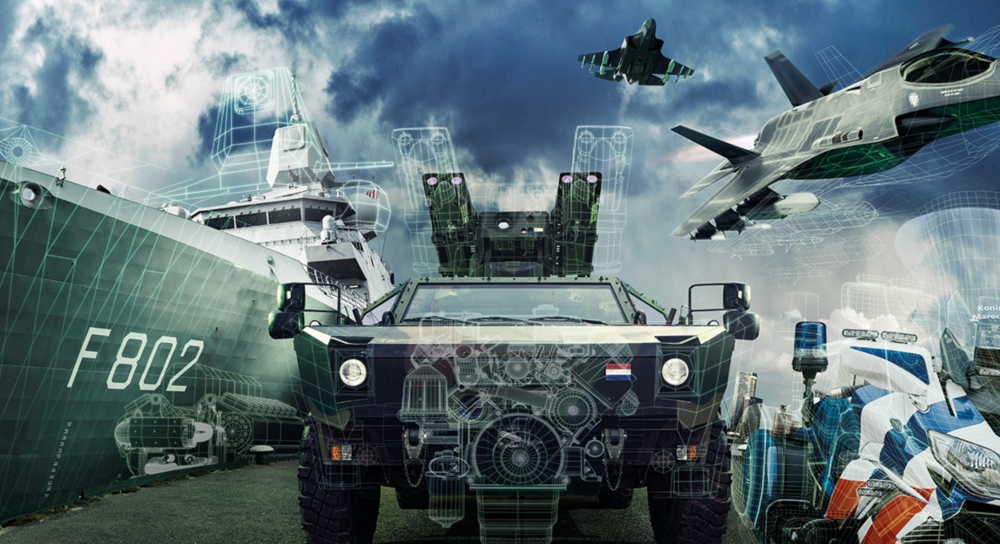 afbeelding met onderdelen van Defensie